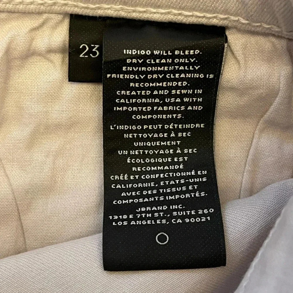 J Brand metallic silver skinny jeans - Picture 10 of 11